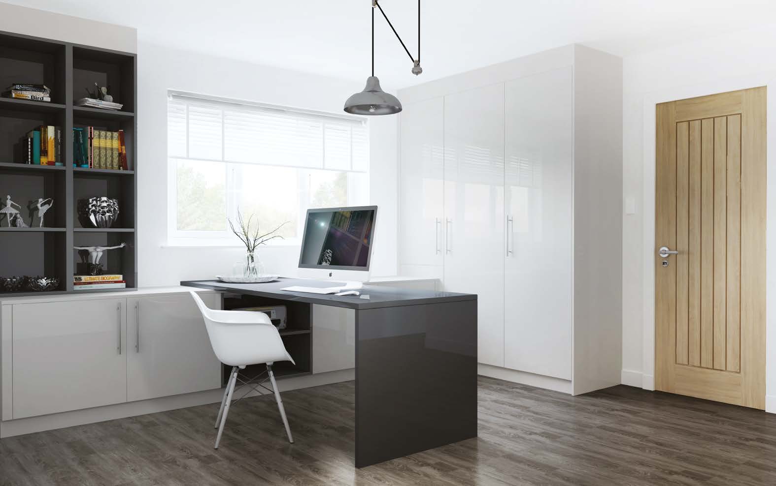 Are you home working during COVID - Twenty/20 Design can design a home office for you to keep productive